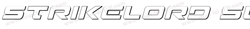 Strikelord Super-Italic字体转换